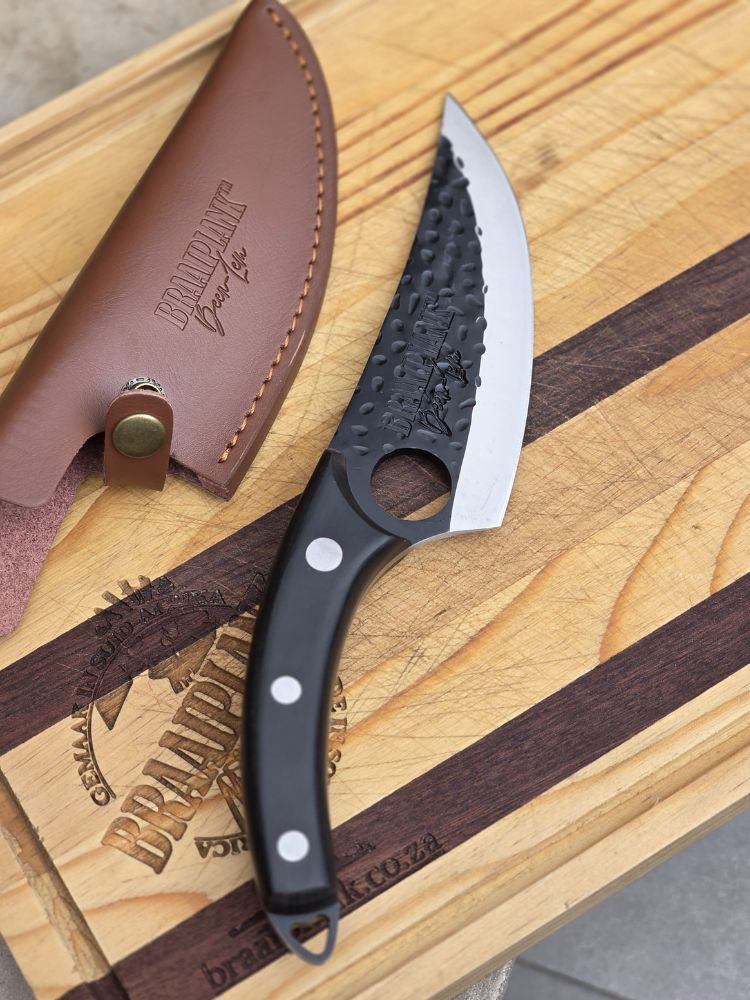 Braaiplank "Beenlem" Hammer Forged Boning Knife