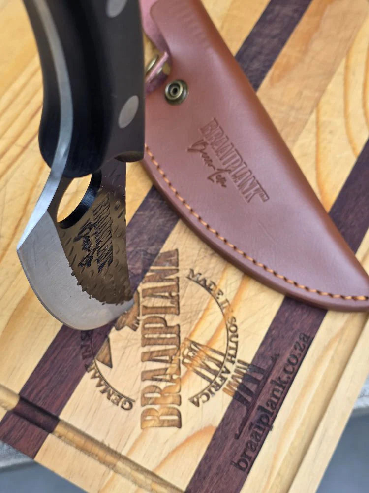 Braaiplank "Beenlem" Hammer Forged Boning Knife