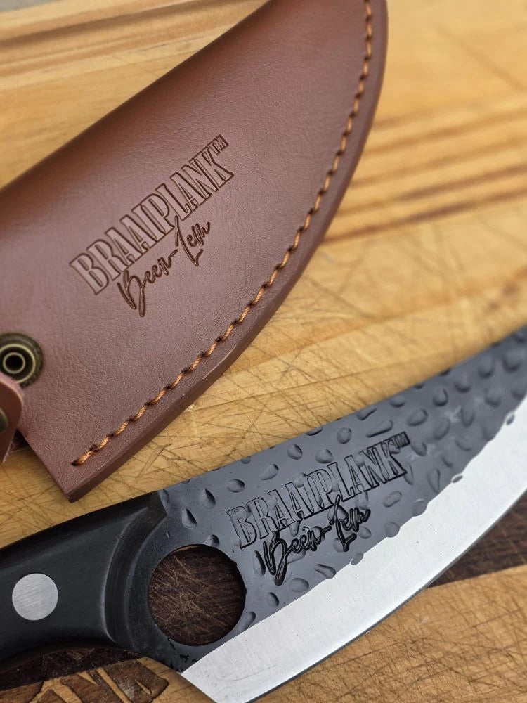 Braaiplank "Beenlem" Hammer Forged Boning Knife