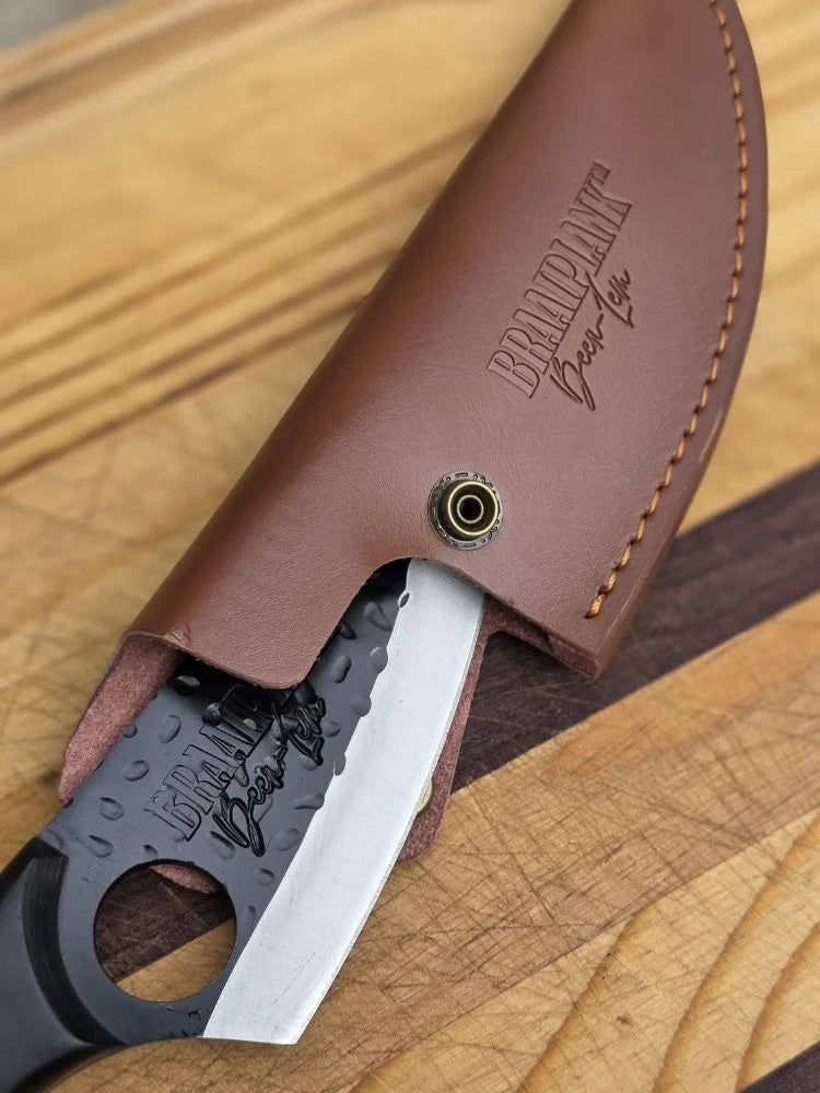 Braaiplank "Beenlem" Hammer Forged Boning Knife