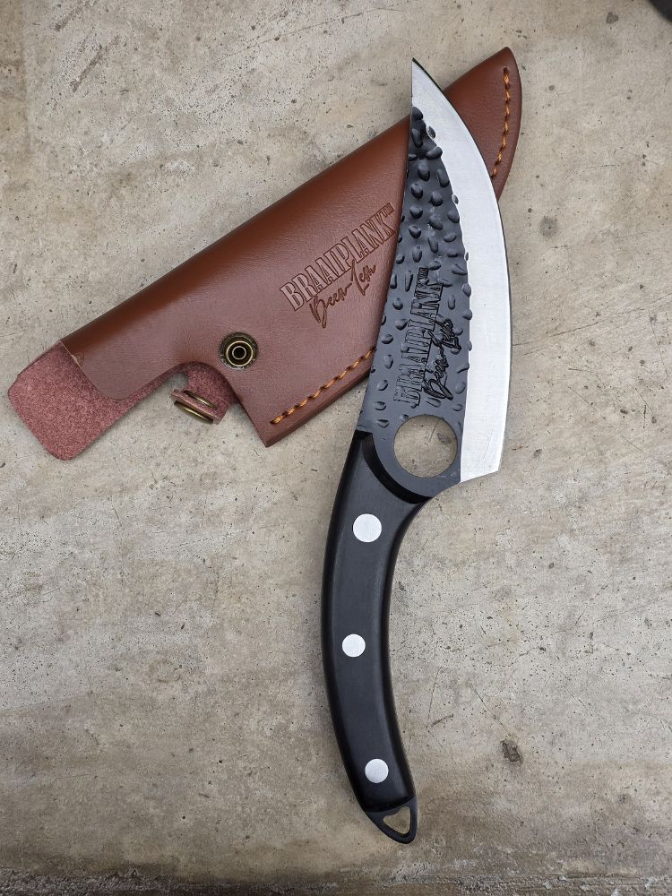 Braaiplank "Beenlem" Hammer Forged Boning Knife