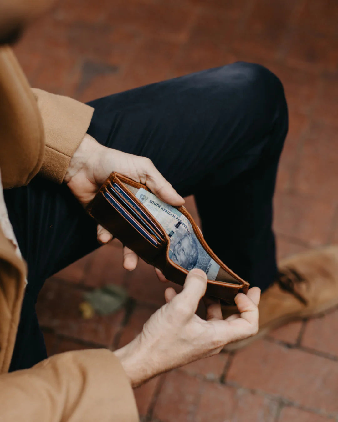 Burgundy Collective Bifold Dark Bown 1