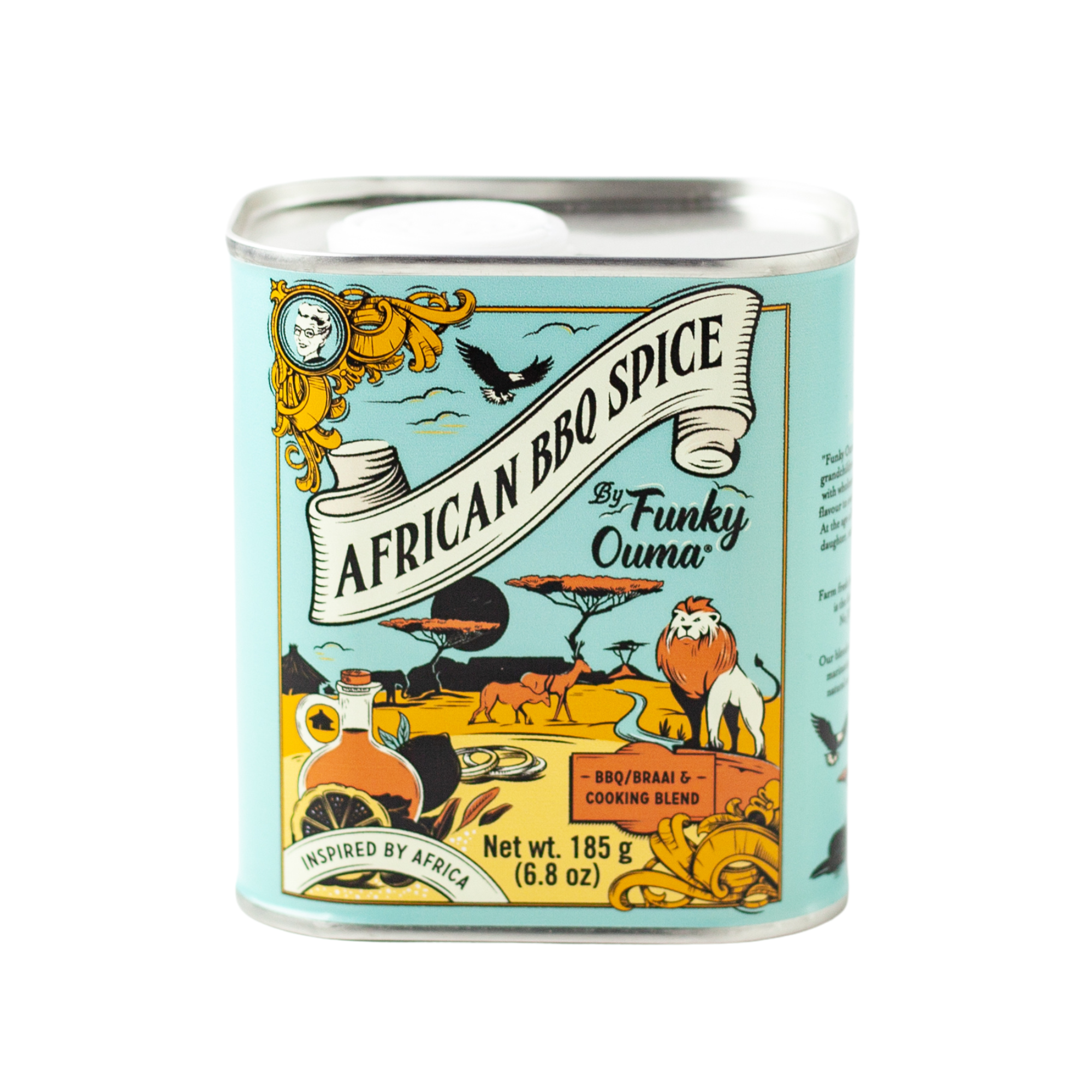 Funky Ouma Tin African BBQ Spice