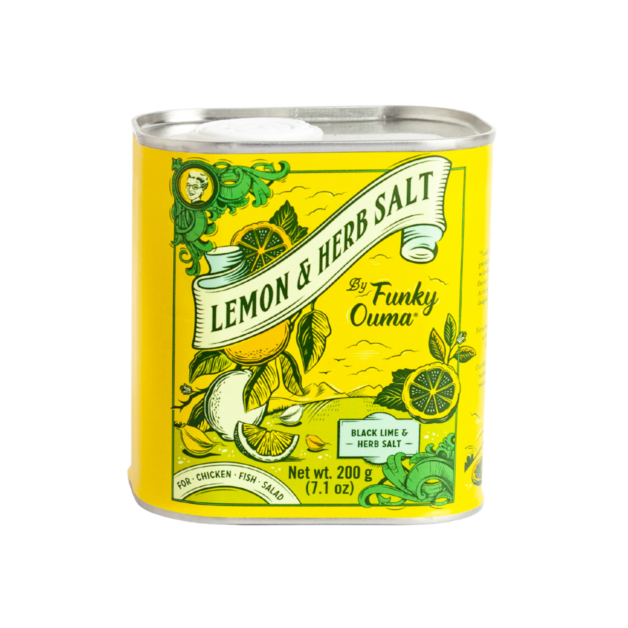 Funky Ouma Tin Lemon & Herb