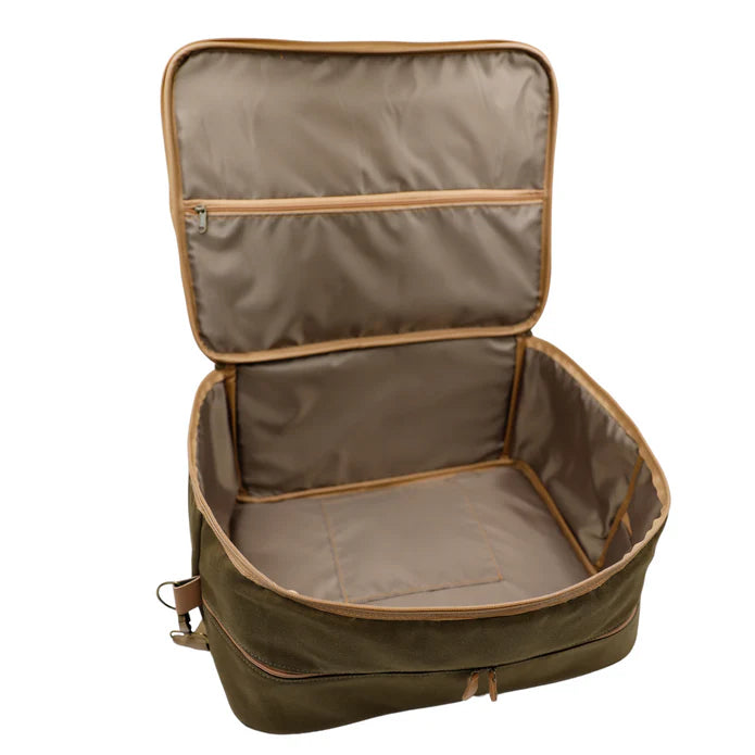 IY Apparel Overnight Bag with Leather Handles