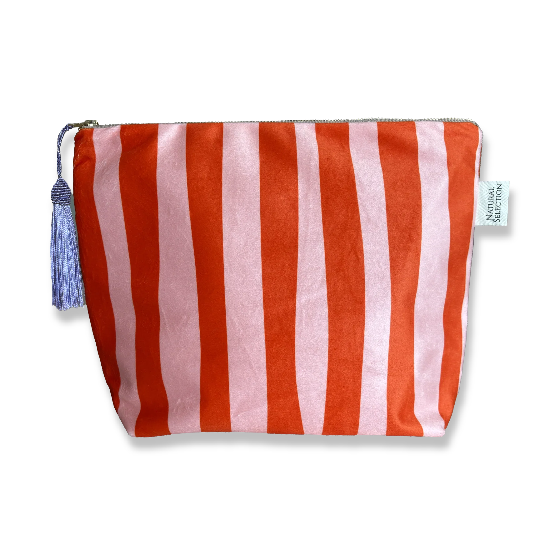 Natural Selection Sicily Beach Club Velvet Makeup Bag