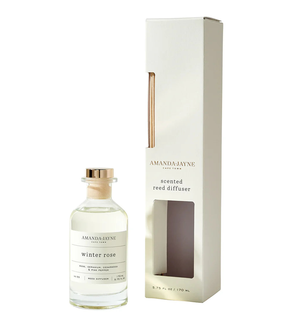 Amanda + Jayne Reed Diffuser: Winter Rose