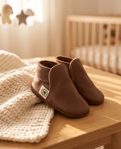 Esthe Leather Baby Shoes - Chukka Baby