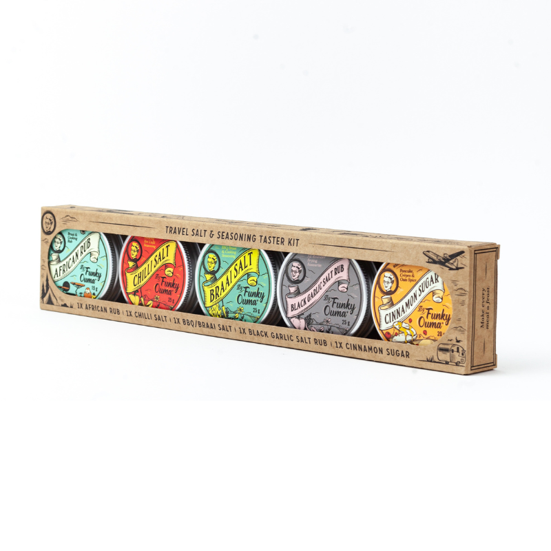 Funky Ouma Traveling Tiny Taster 5-pack