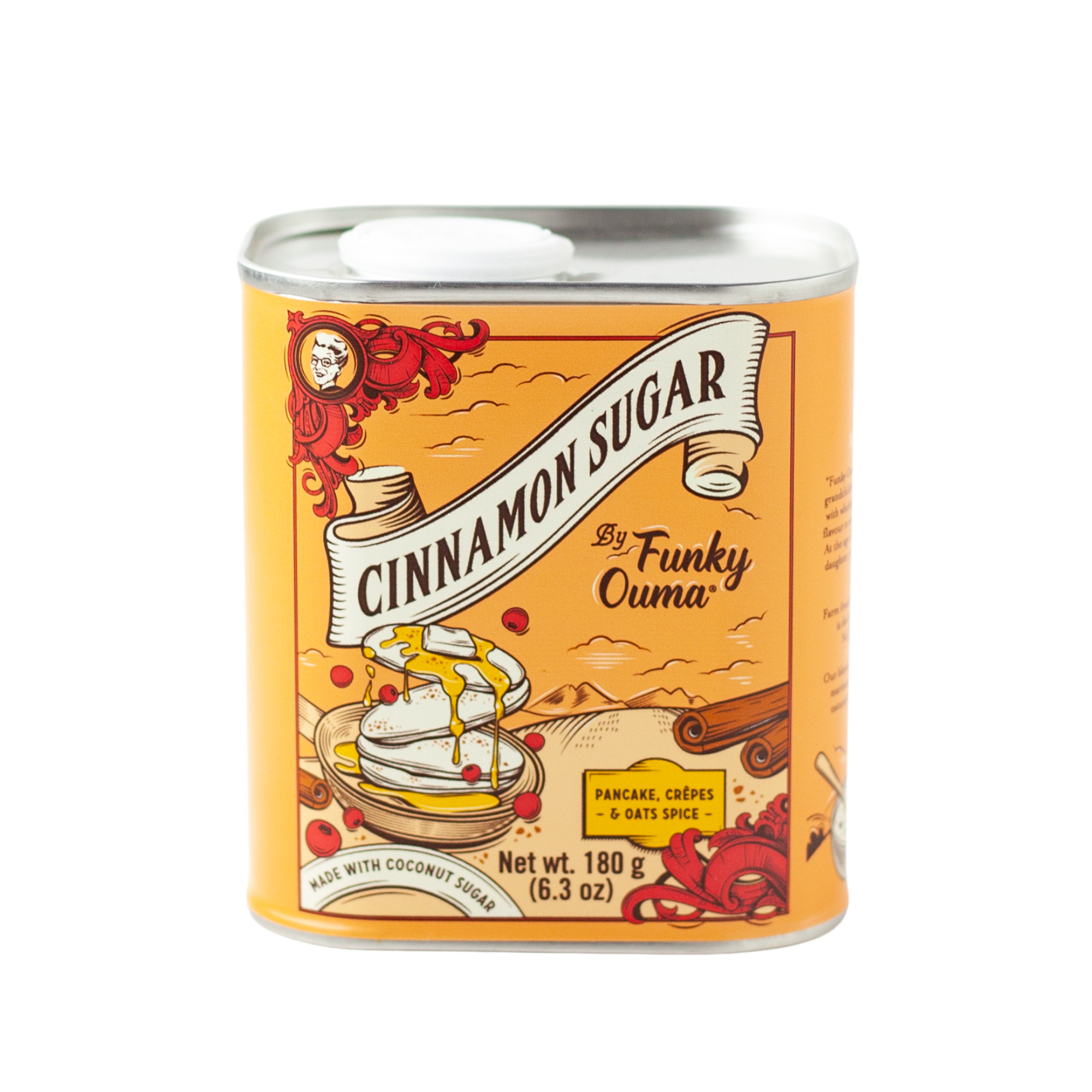 Funky Ouma Tin Cinnamon Sugar