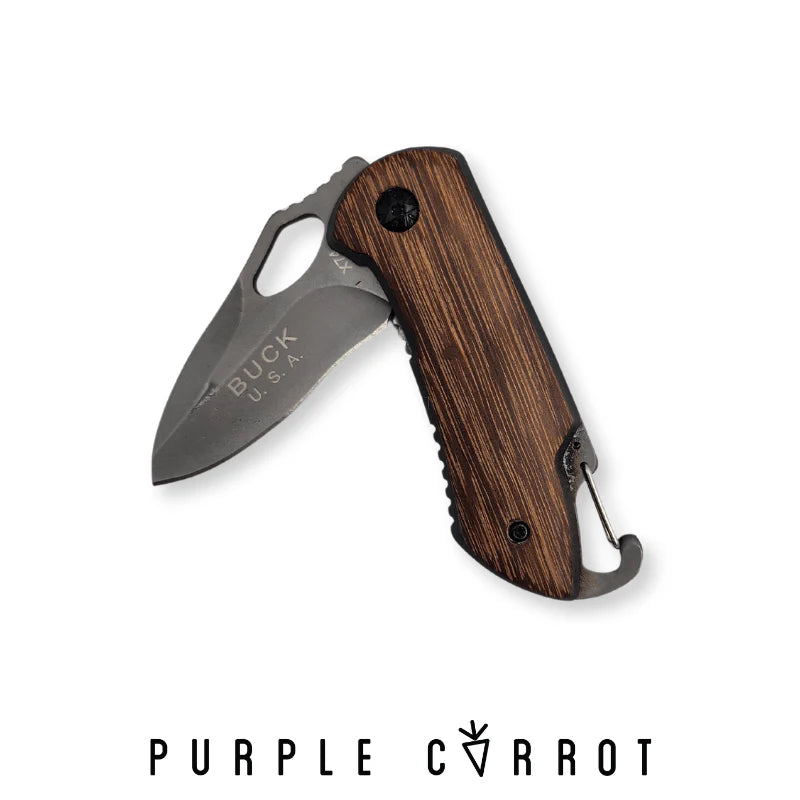 Purple Carrot: Buck Wooden Knife