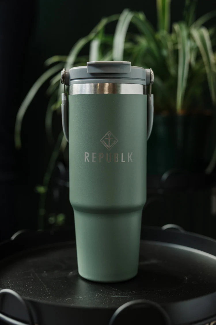 Republk Staalfles (Tumbler)