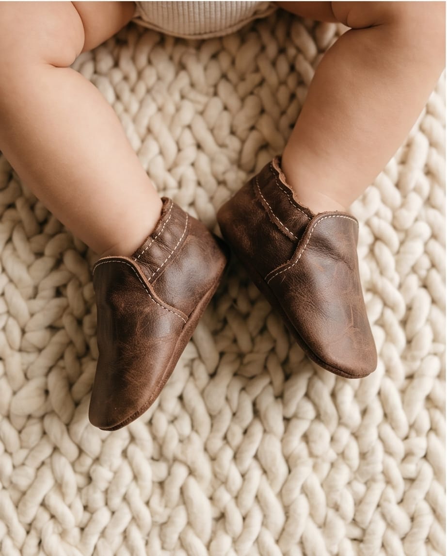 Esthe Leather Baby Shoes - Chukka Baby